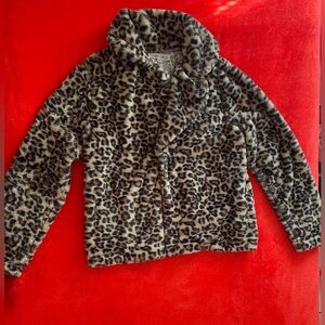 Leopard Print Women’s Coat